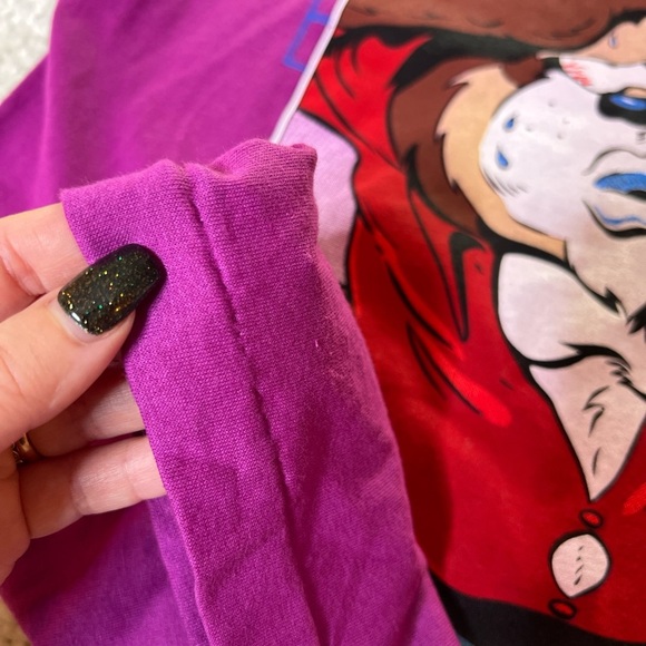 Vintage 90s Single Stitch Mr. Bear Too Young to Retire Too Old to Party Tee - Picture 4 of 9